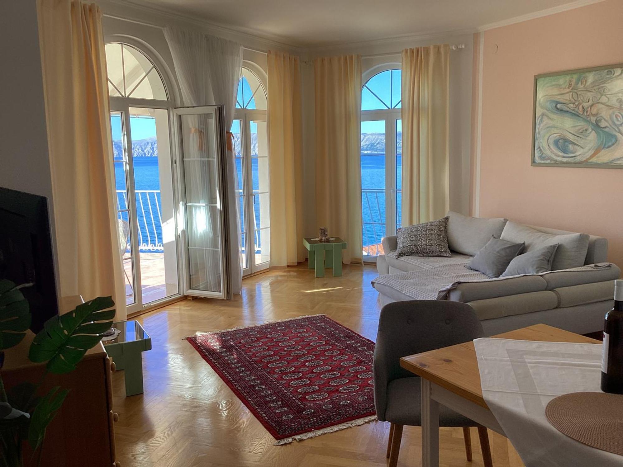 Die Appartements Glavas,Eckwohnunge Fuer 2 Personen Novi Vinodolski Zewnętrze zdjęcie